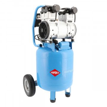 Standing silent oil-free compressor LMVO 40-250 | 8 bar | 2 hp/1.5 kW | 150 l/min | 38 L